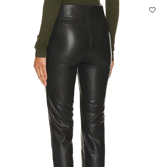 PAIGE SAKAI FAUX LEATHER LEGGINGS - Picture 5 of 10